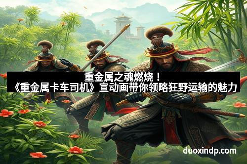 重金属之魂燃烧！《重金属卡车司机》宣动画带你领略狂野运输的魅力